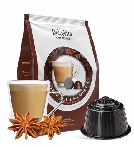 Capsule caffè alla sambuca - 64,