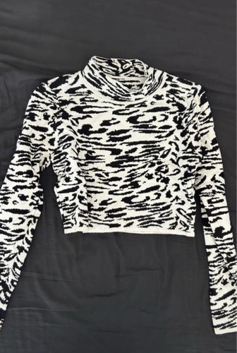 Shirt donna dolcevita crop - t-shirt,