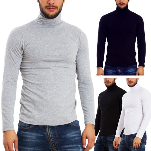 Dolcevita uomo maglia manica