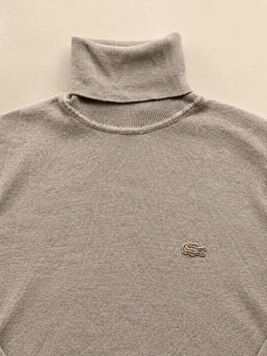 Lacoste maglione uomo beige - lacoste,