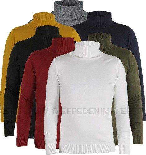 Maglione uomo collo alto - maglione,