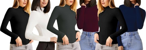 Maglie donna dolcevita - maglie,