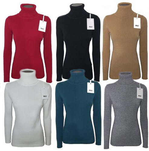 Maglione donna collo alto - donna,